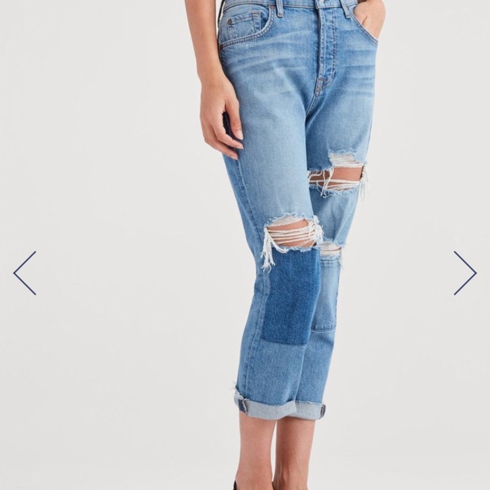 7 For All Mankind High-Waisted Jeans